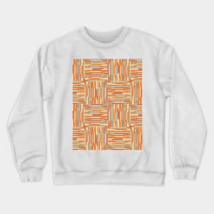 Vintage Hotel Floor Pattern Crewneck Sweatshirt